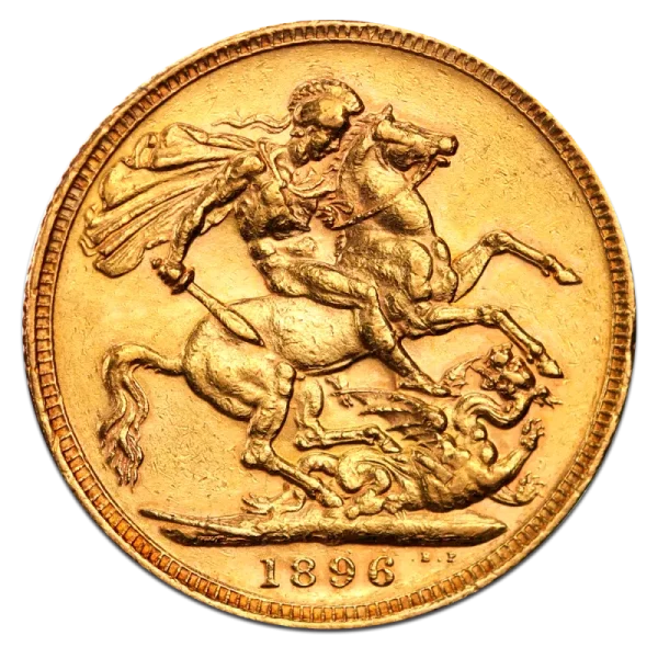Queen Victoria Old Head Gold Sovereign | 1893-1901