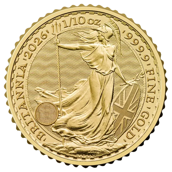 1/10 oz Britannia Charles III Gold Coin | 2026