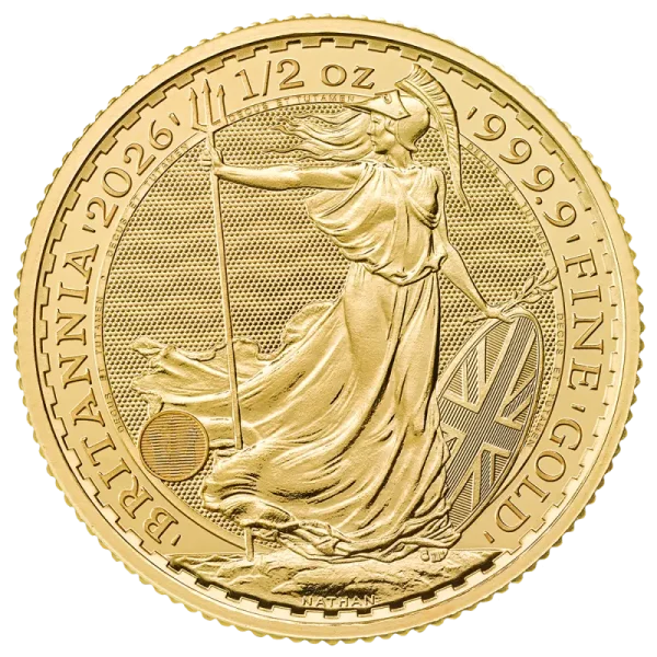 1/2 oz Britannia Charles III Gold Coin | 2026