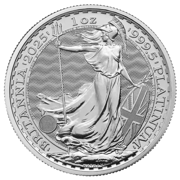 1 oz Britannia Charles III Platinum Coin | 2025