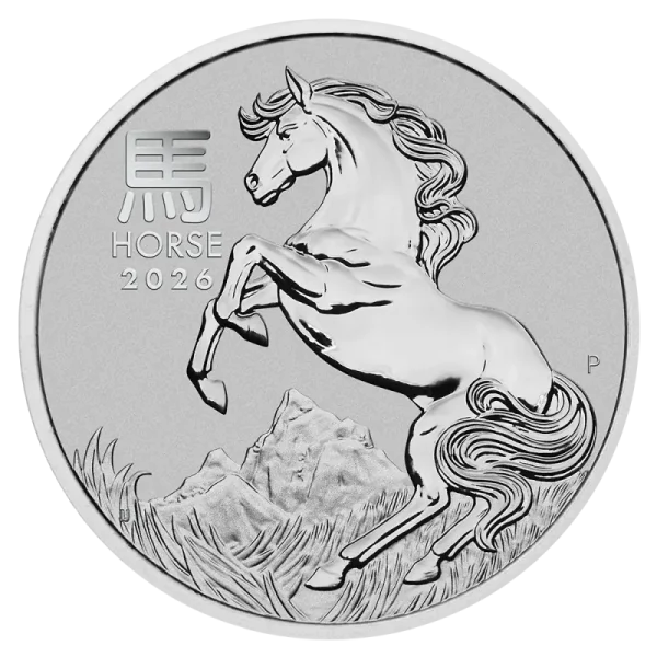 1 oz Lunar III Horse Platinum Coin | 2026