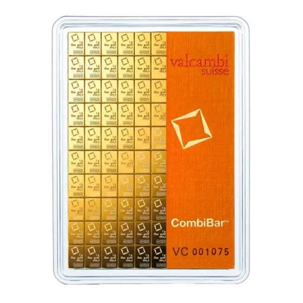 100 x 1g CombiBar® | Gold | Valcambi