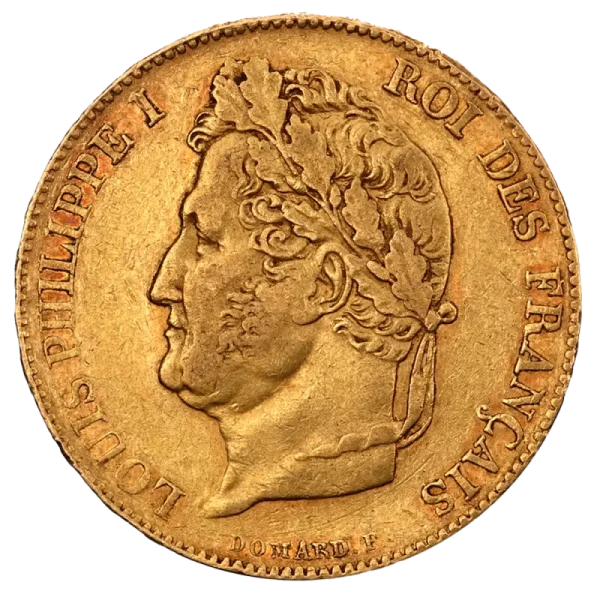 20 Franc Louis Philippe I | Gold | 1830-1848