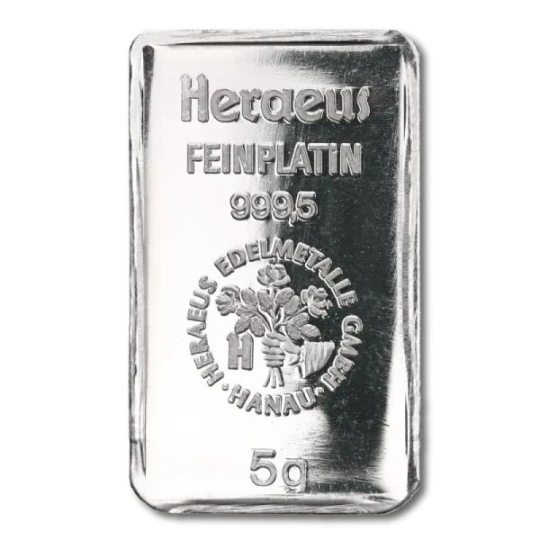 5g Platinum Bar | Damaged Blister