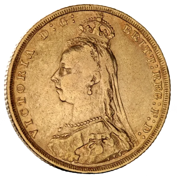 Queen Victoria Jubilee Gold Sovereign | 1887-1893