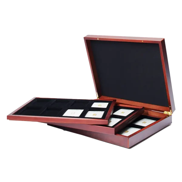 Volterra Trio | Coin Case for 24 Gold Bars in Blister Pack