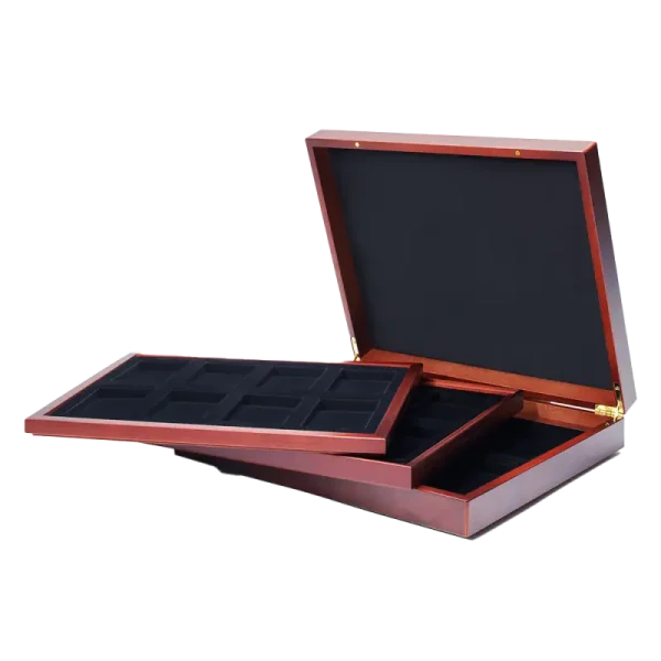 Volterra Trio | Coin Case for 24 Gold Bars in Blister Pack