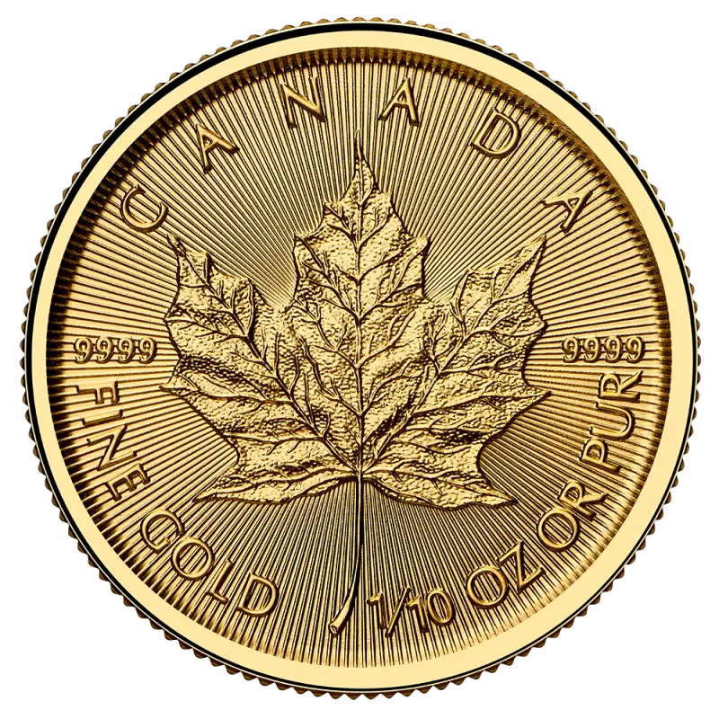 1/10 oz Maple Leaf Gold Coin | 2026