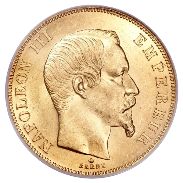 50 French Francs Napoleon III | Gold | 1855-1860