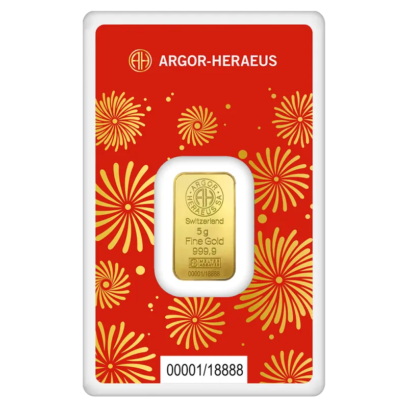 5g Gold Bar | Argor-Heraeus | Year Of The Snake | 2025