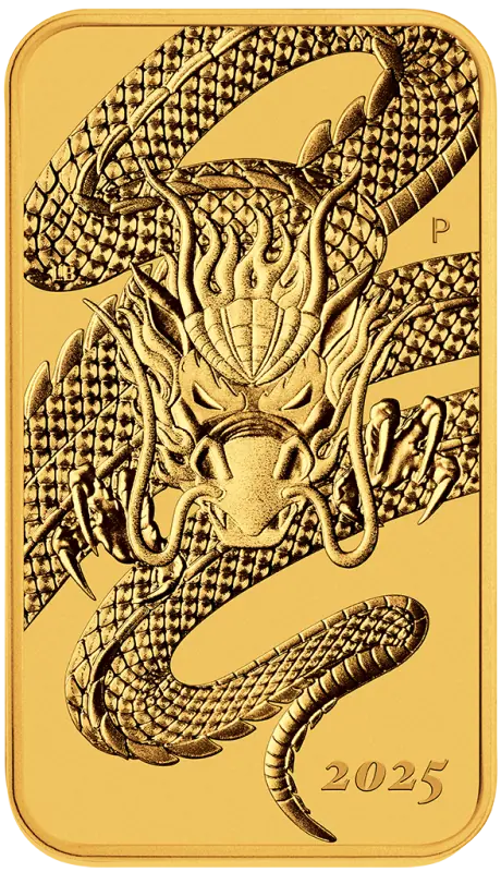 1 oz Dragon Rectangular Gold Coin | 2025