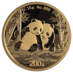 15g China Panda Gold Coin | 2026