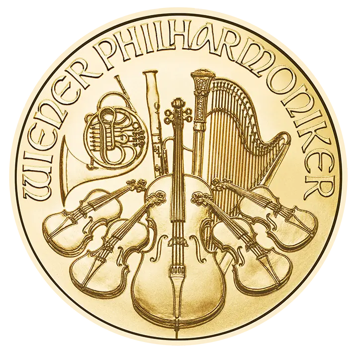 1/10 oz Vienna Philharmonic Gold Coin | 2026