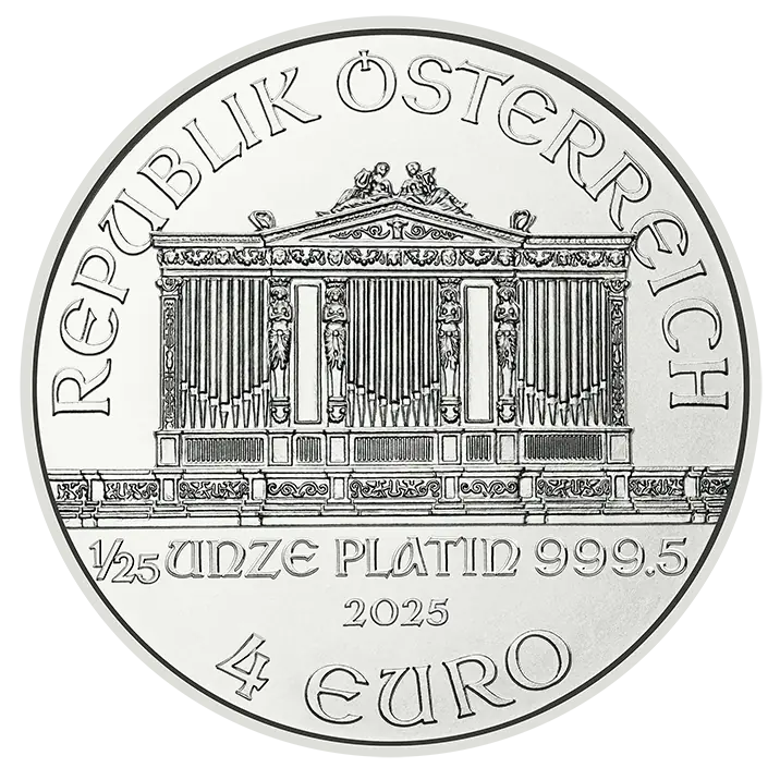 1/25 oz Vienna Philharmonic Platinum Coin | 2026