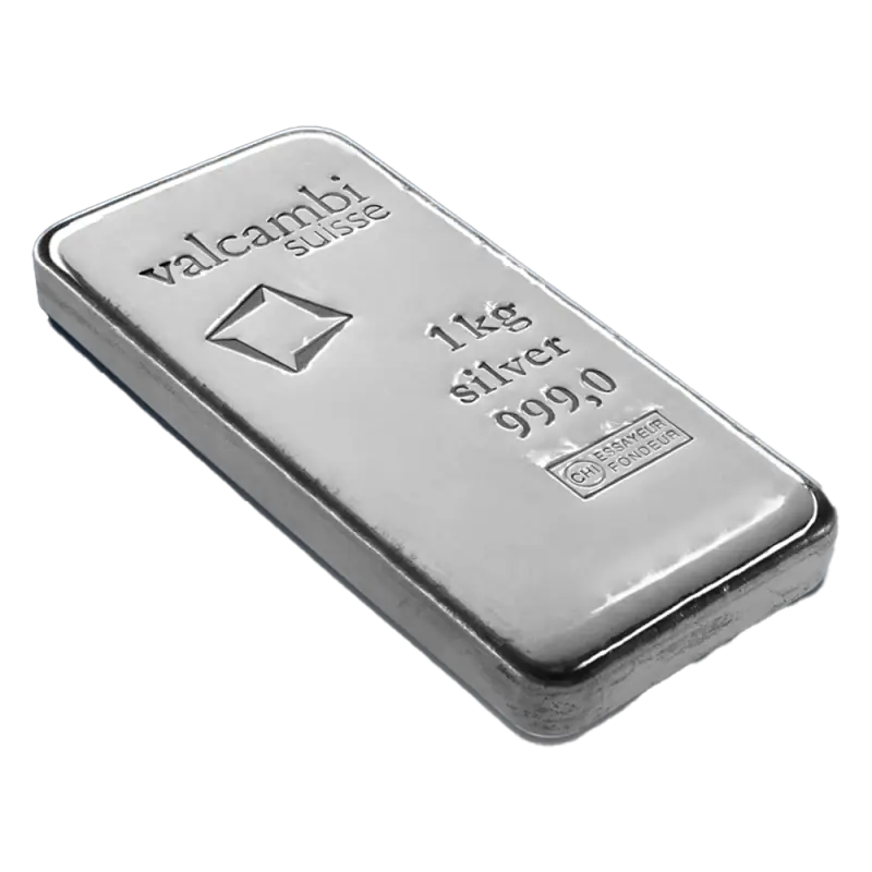 1 Kilo Silver Bar | Valcambi