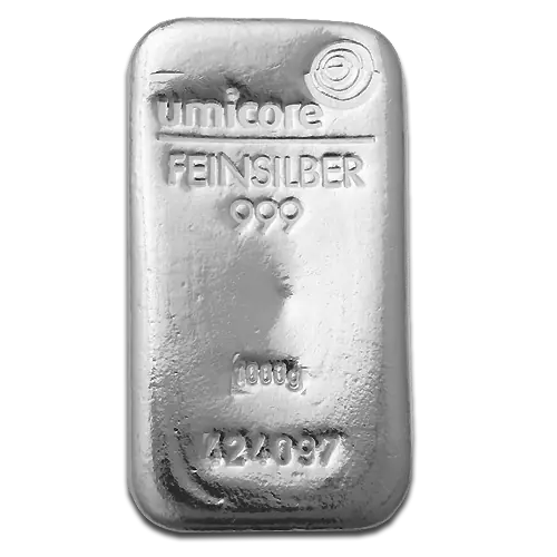 1 Kilo Silver Bar | Umicore