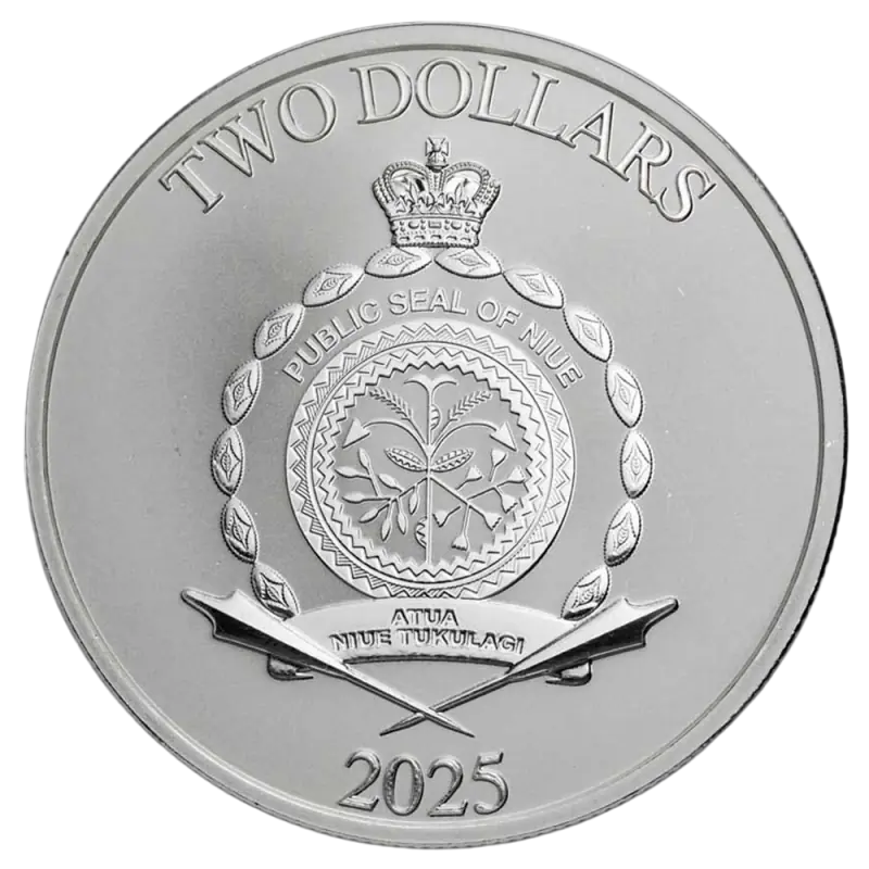 1 oz Marvel Captain America vs Thanos Silver Coin | 2025