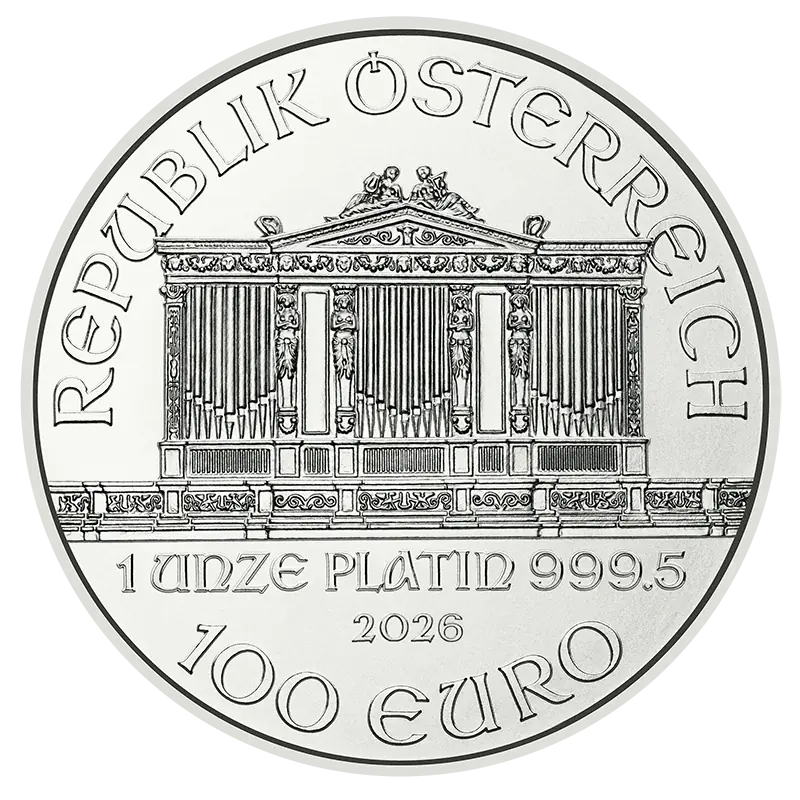 1 oz Vienna Philharmonic Platinum Coin | 2026