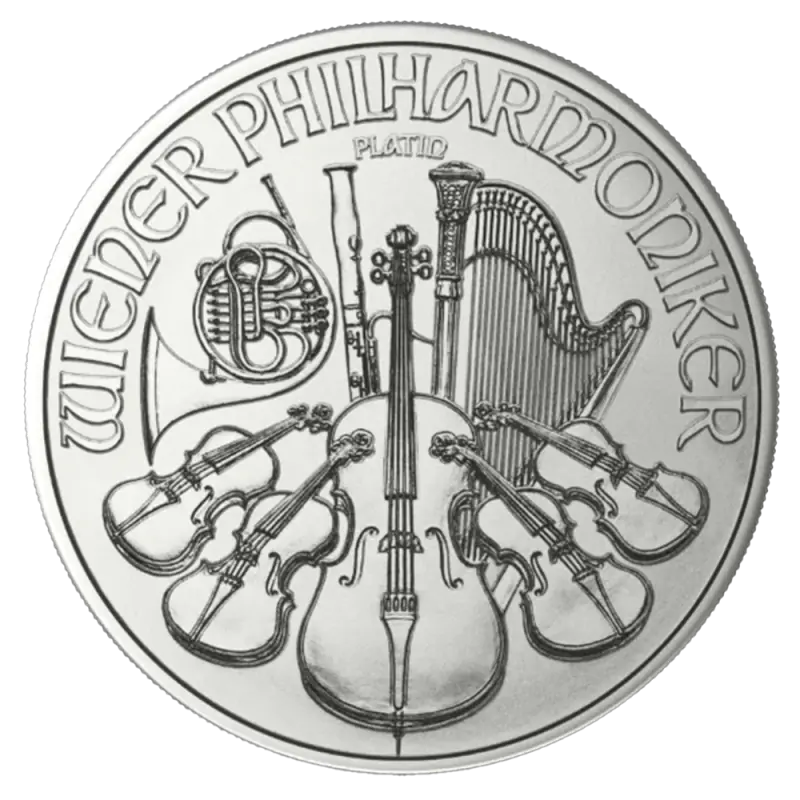 1 oz Vienna Philharmonic Platinum Coin | 2026