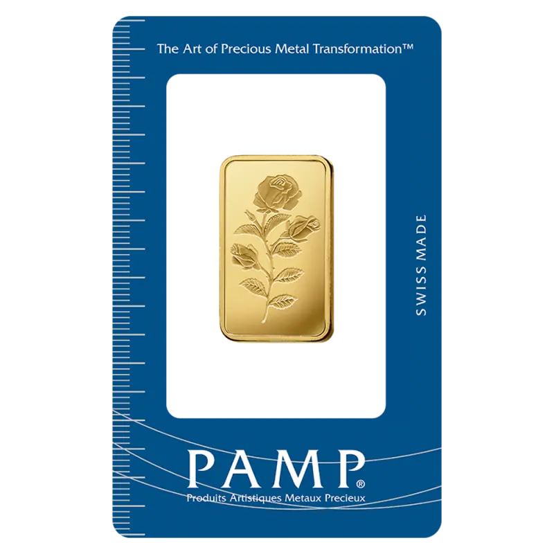 20g Gold Bar | PAMP Rose