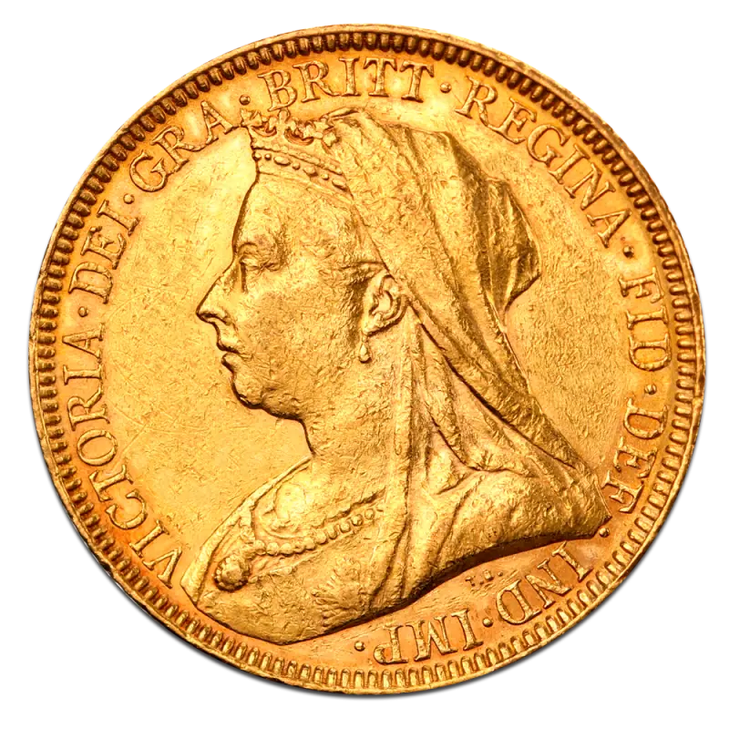 Queen Victoria Old Head Gold Sovereign | 1893-1901