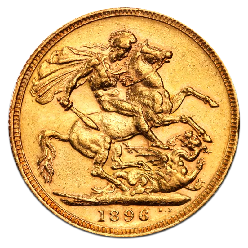 Queen Victoria Old Head Gold Sovereign | 1893-1901