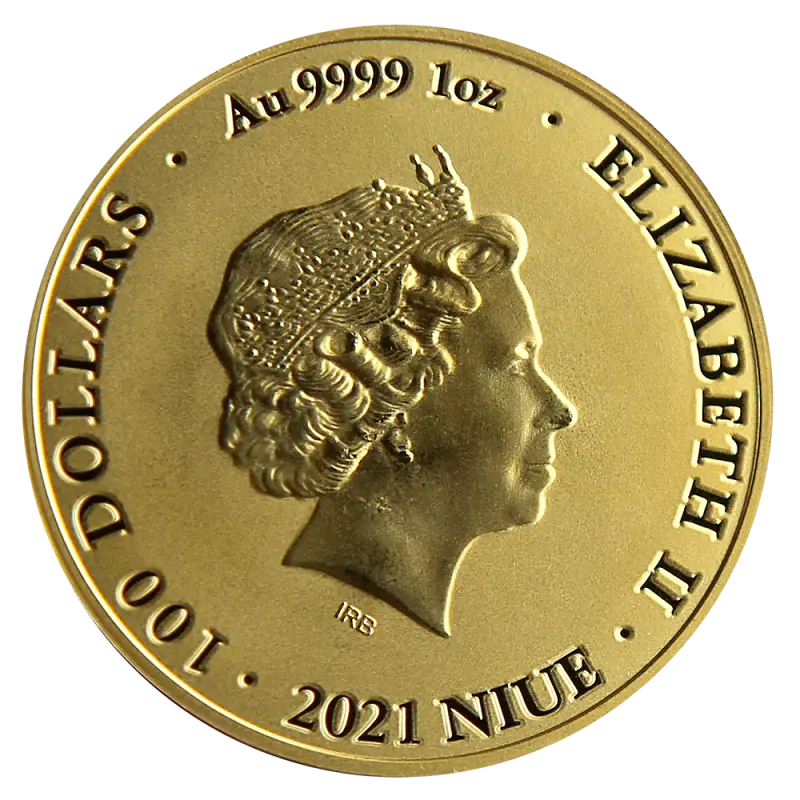 1 oz Gold Bitcoin (2021)