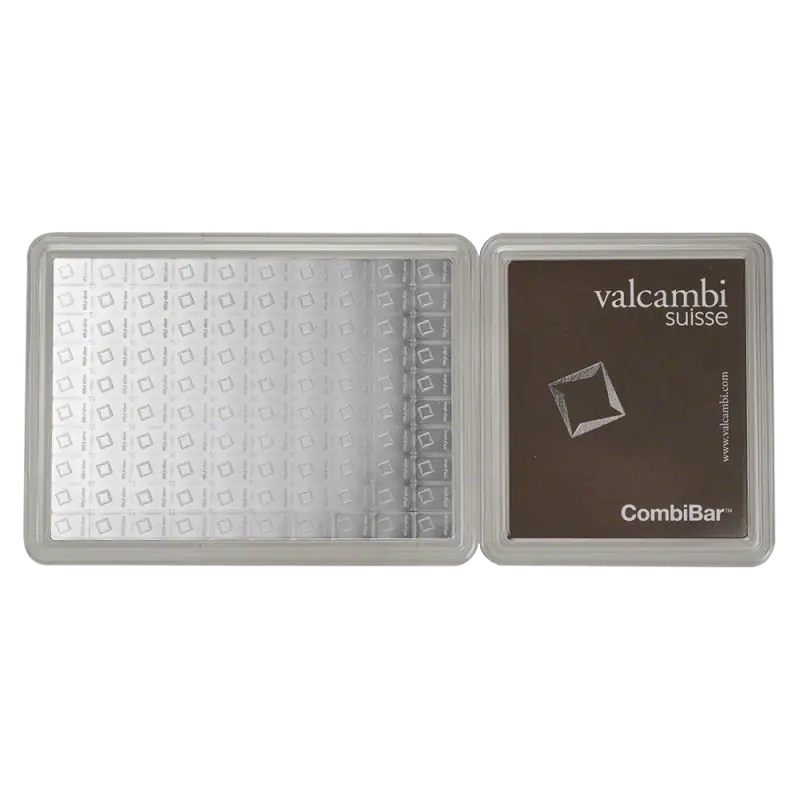 100 x 1g CombiBar® | Silver | Valcambi