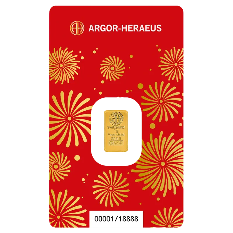 1g Gold Bar | Argor-Heraeus | Year Of The Horse | 2026