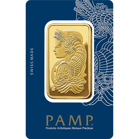 50g Gold Bar | PAMP Fortuna