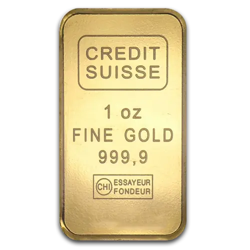 1 oz Gold Bar | Damaged