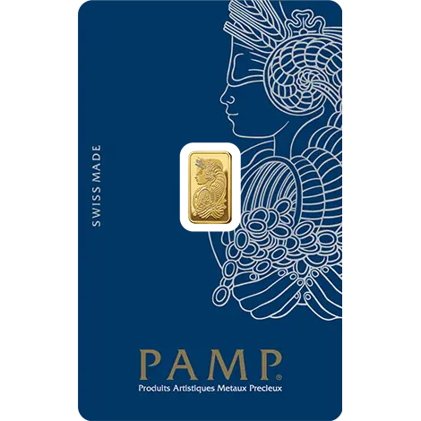 1g Gold Bar | PAMP Fortuna