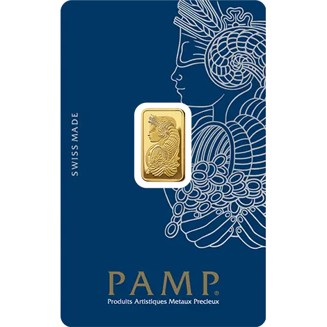 2.5g Gold Bar | PAMP Fortuna