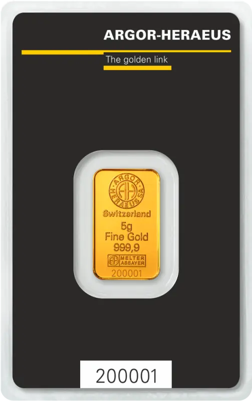5g Gold Bar | Damaged