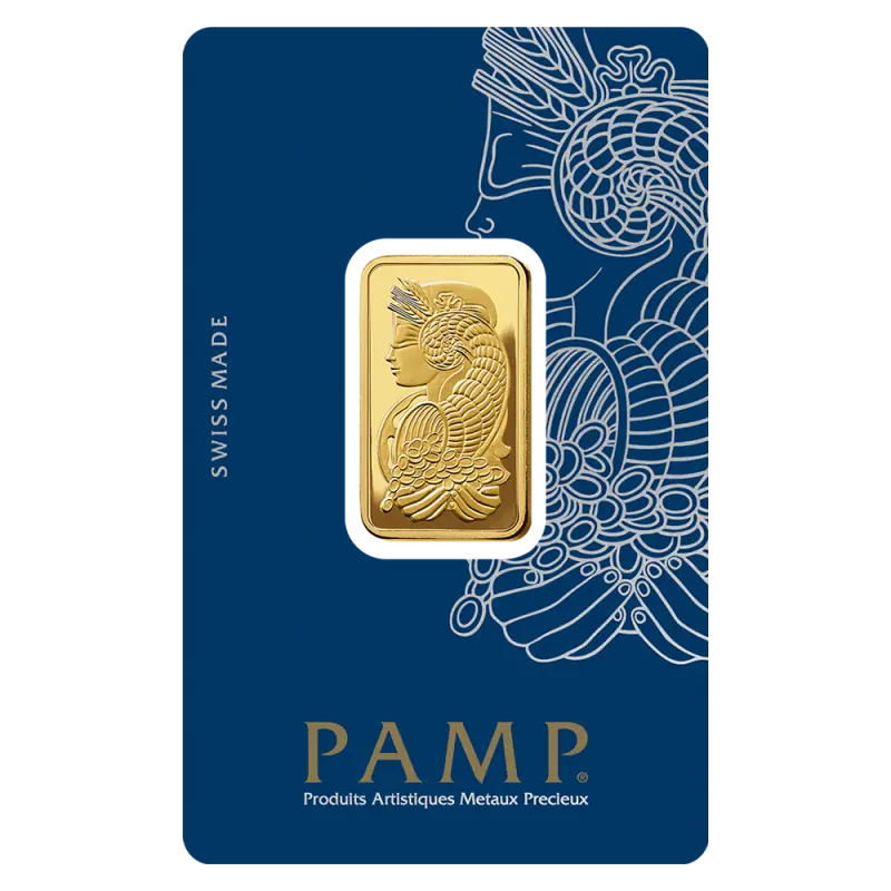 1/2 oz Gold Bar | PAMP Fortuna