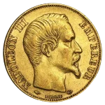 20 French Francs Napoleon III Bonaparte | Gold | Mixed Years
