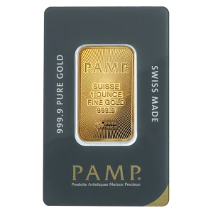 1 oz Gold Bar | PAMP Suisse