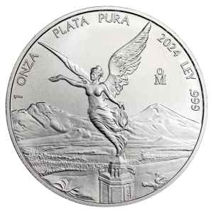 1 oz Mexican Libertad Silver Coin | 2024 | Bullion Uncirculated