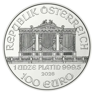 1 oz Vienna Philharmonic Platinum Coin | 2026
