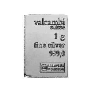 100 x 1g CombiBar® | Silver | Valcambi | Damaged Packaging