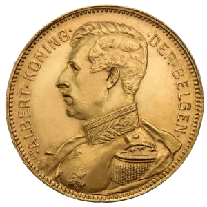 20 Franc Albert I Belgium | Gold | 1909-1934