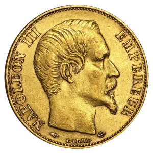 20 French Francs Napoleon III Bonaparte | Gold | Mixed Years