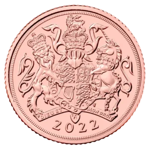 Half Sovereign Elizabeth II Gold Coin | 2022
