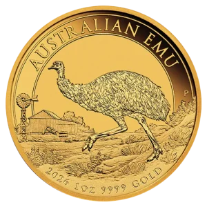 1 oz Emu Perth Mint Gold Coin | 2026