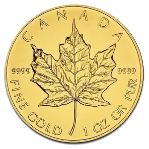 1 oz Maple Leaf Gold Coin | 2nd choice | Mixed Years