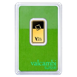 10g Gold Bar | Valcambi | Green Gold