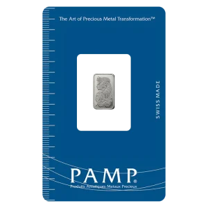 1g Platinum Bar | PAMP Fortuna