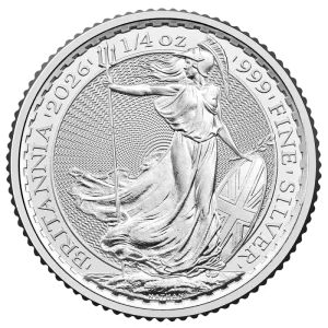 1/4 oz Britannia Charles III Silver Coin | 2026