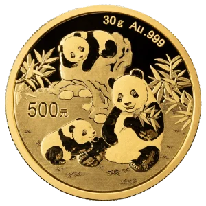 30g China Panda Gold Coin | 2025