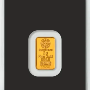 2g Gold Bar | Argor-Heraeus | Kinebar
